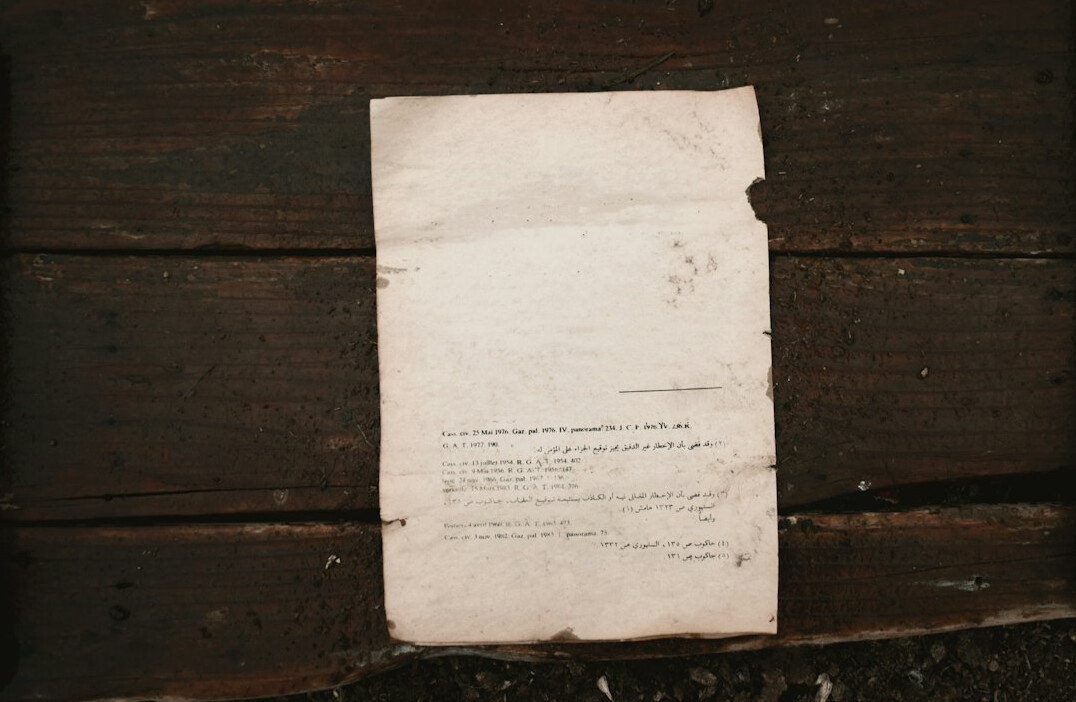 forgotten old letters