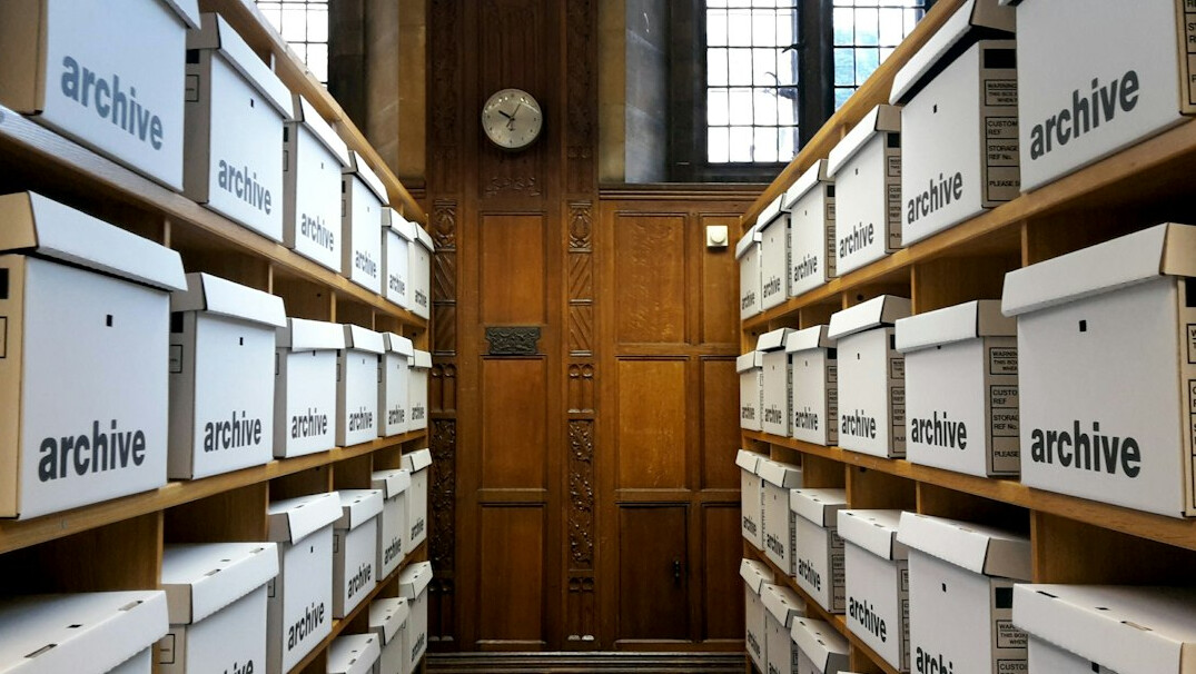 old dusty archive